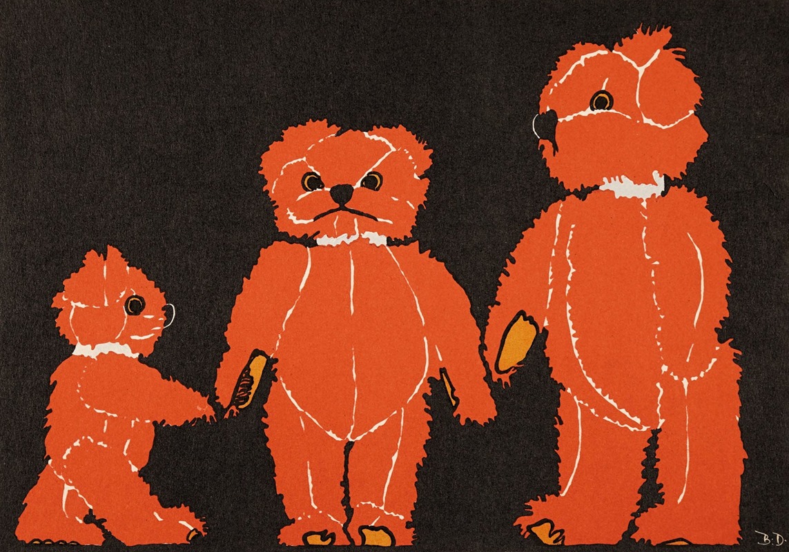 Beatrice Dvilnsky - The three bears, a family story pl 1