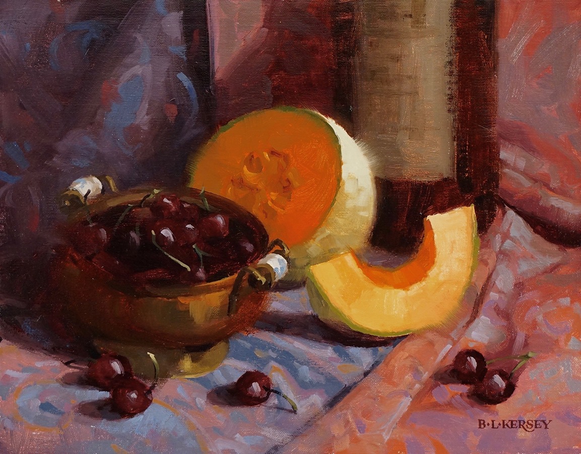 Laurie Kersey - Cantaloupe & Cherries