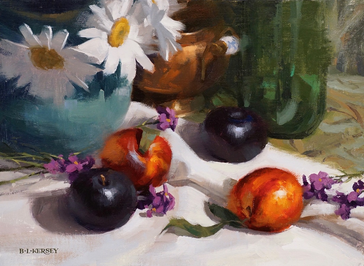 Laurie Kersey - Plums & Nectarines