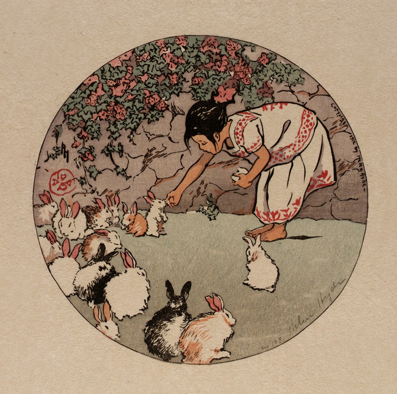 Helen Hyde - Feeding the Bunnies
