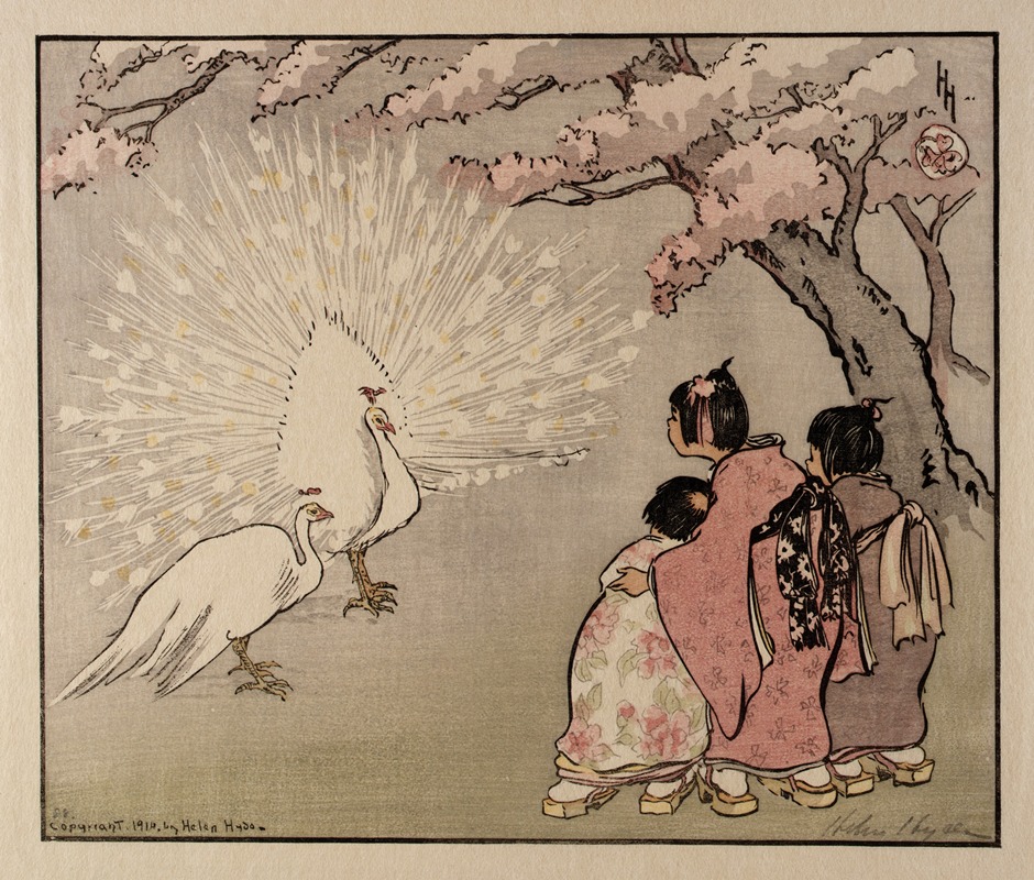 Helen Hyde - The White Peacock