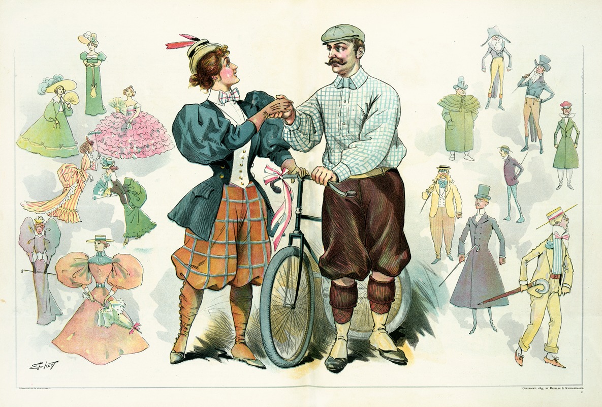 Samuel Ehrhart - The bicycle – the great dress reformer of the nineteenth century!