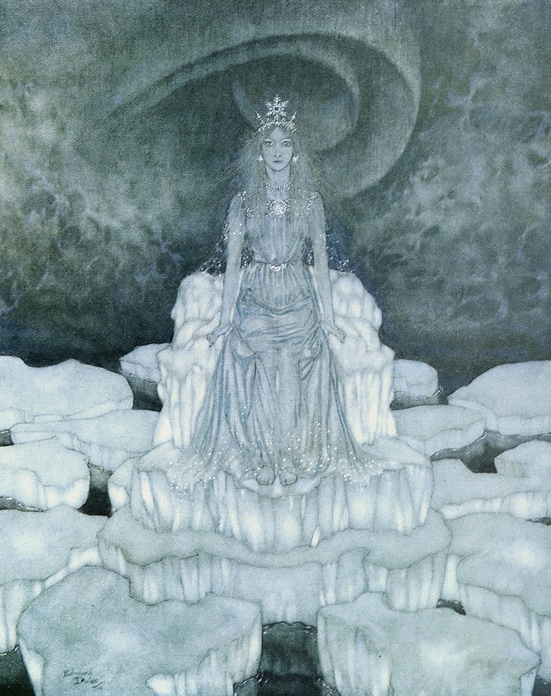 Edmund Dulac - The Snow Queen Pl 7