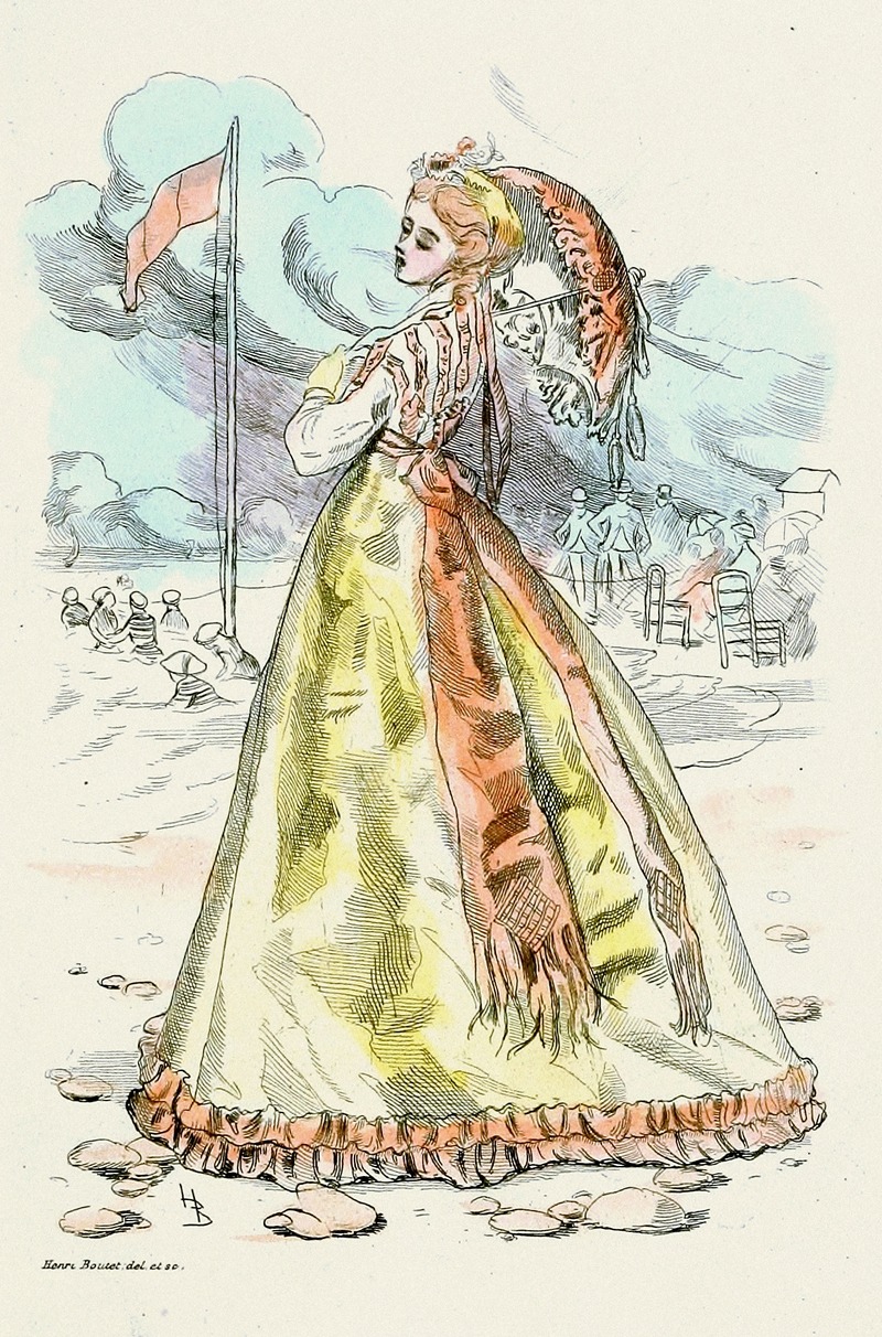 Henri Boutet - Modes feminines du XIXe siecle 1865