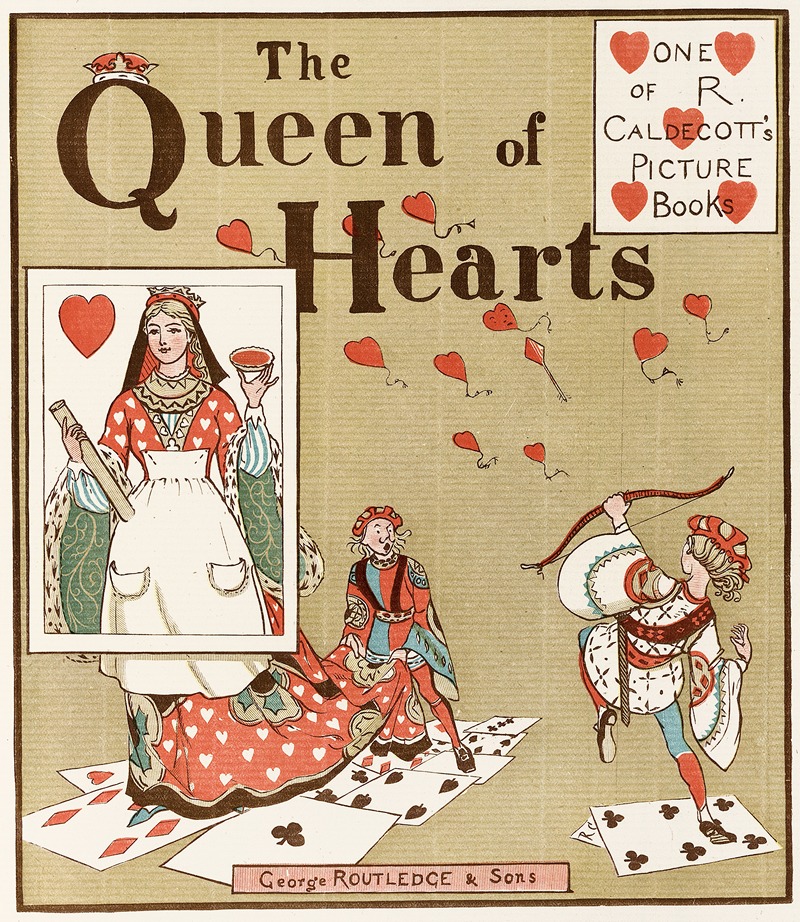 Randolph Caldecott - The Queen of Hearts Pl 1
