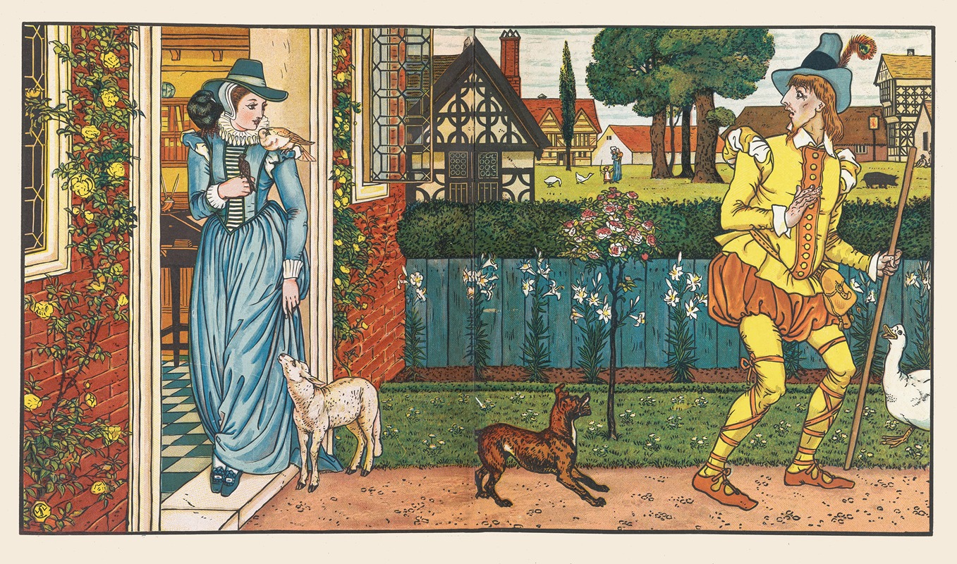 Walter Crane - Goody Two Shoes Pl 3