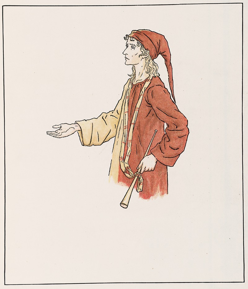 Kate Greenaway - The Pied Piper of Hamelin Pl 17