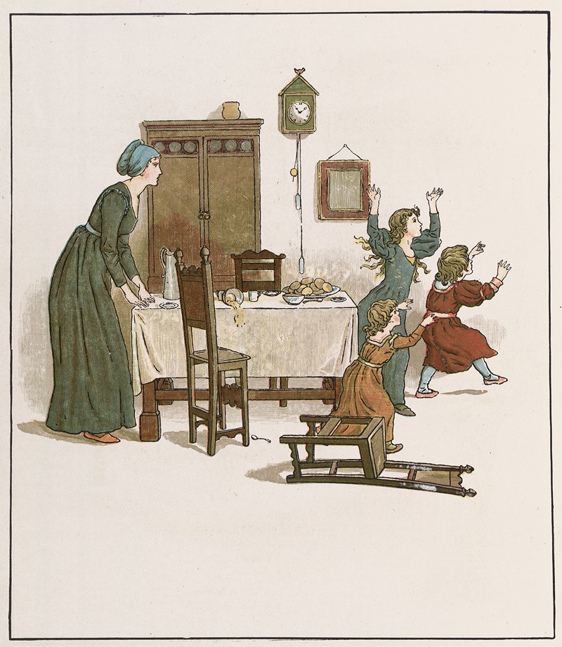 Kate Greenaway - The Pied Piper of Hamelin Pl 22