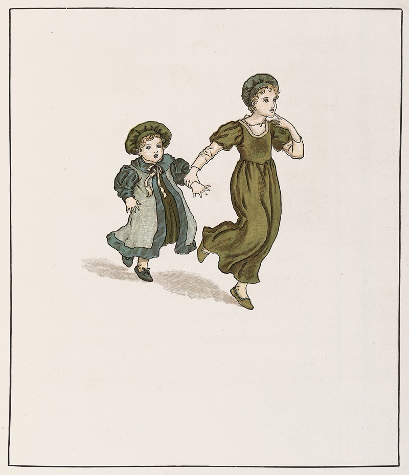 Kate Greenaway - The Pied Piper of Hamelin Pl 25