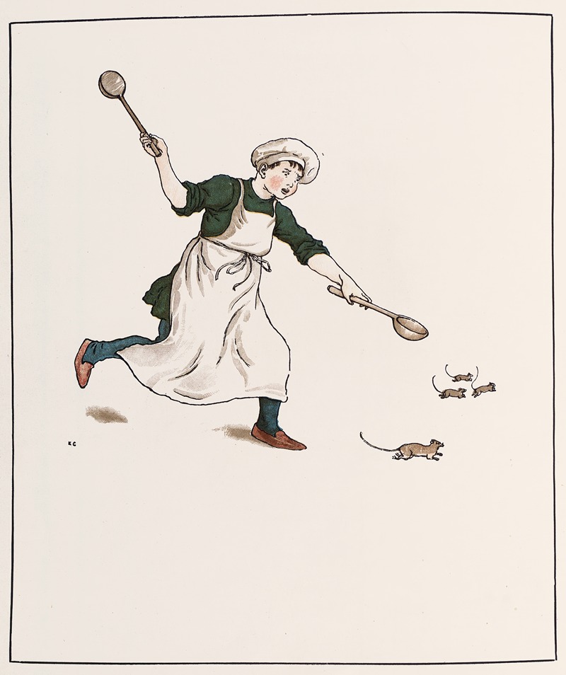 Kate Greenaway - The Pied Piper of Hamelin Pl 7