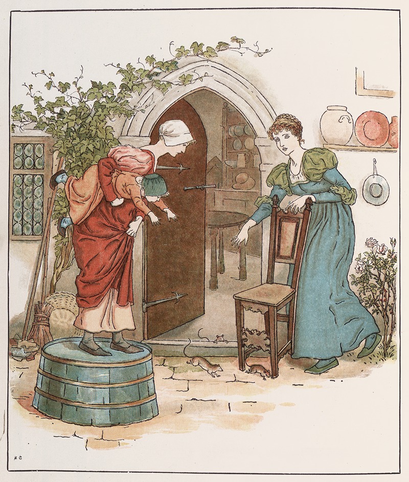 Kate Greenaway - The Pied Piper of Hamelin Pl 9