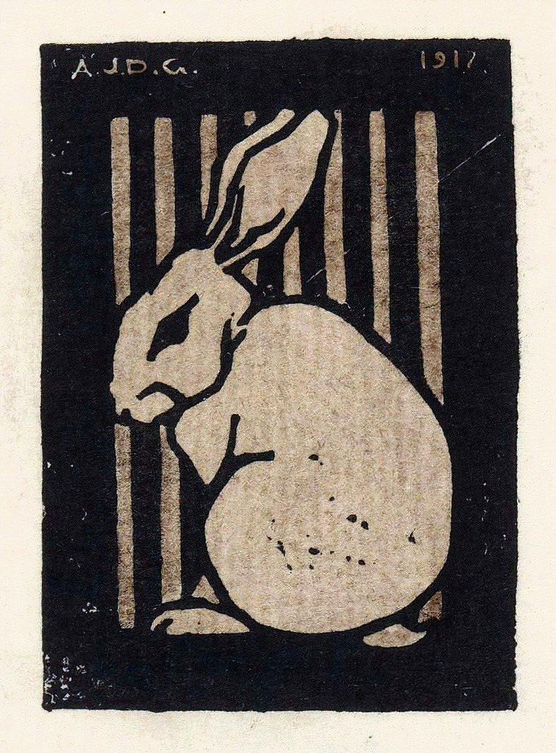 Julie de Graag - Zittend konijn