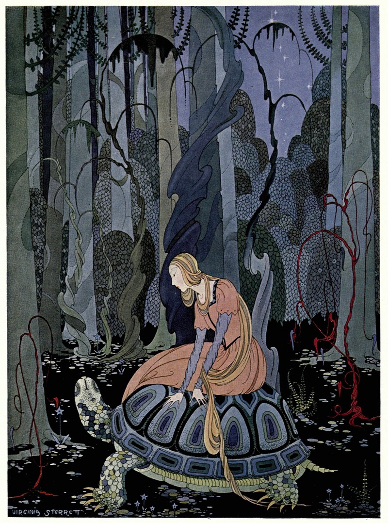 Virginia Frances Sterrett - They were three months passing through the forest
