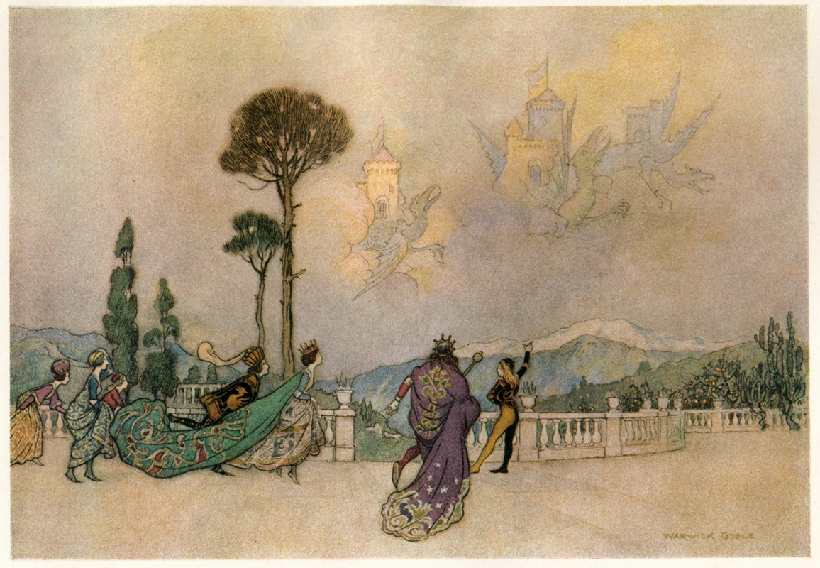 Warwick Goble - The Castles in the Air