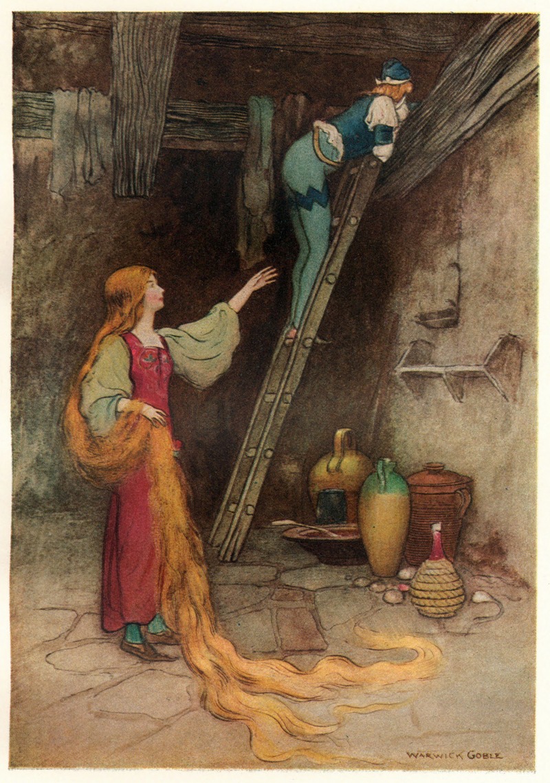 Warwick Goble - The Prince and Parsley looking for the Gall-Nuts