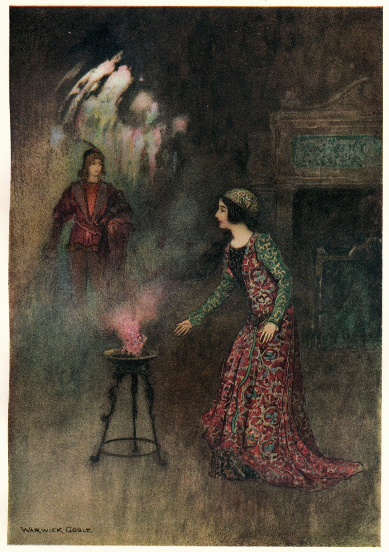 Warwick Goble - The Prince appearing to Nella