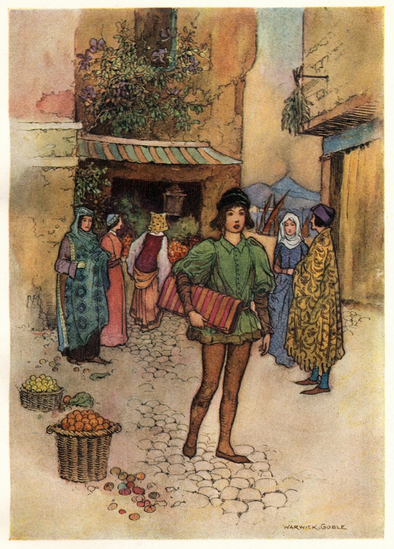 Warwick Goble - Vardiello with the Cloth