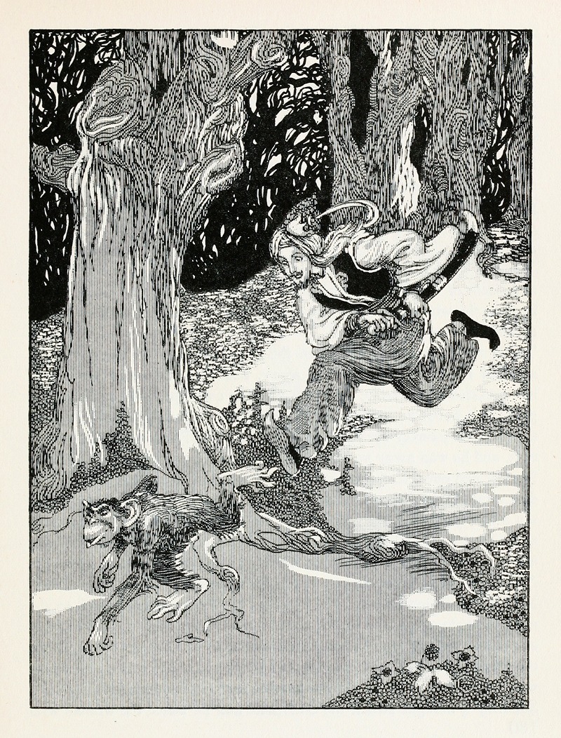 Willy Pogany - Forty-four Turkish fairy tales Pl 28