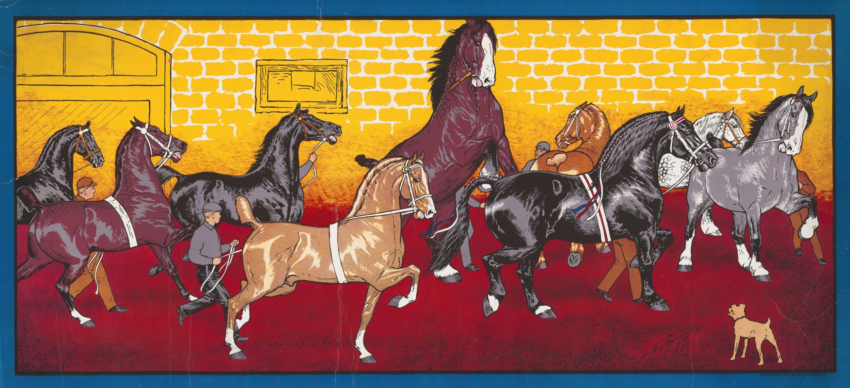 Geo Harris - The horse fair