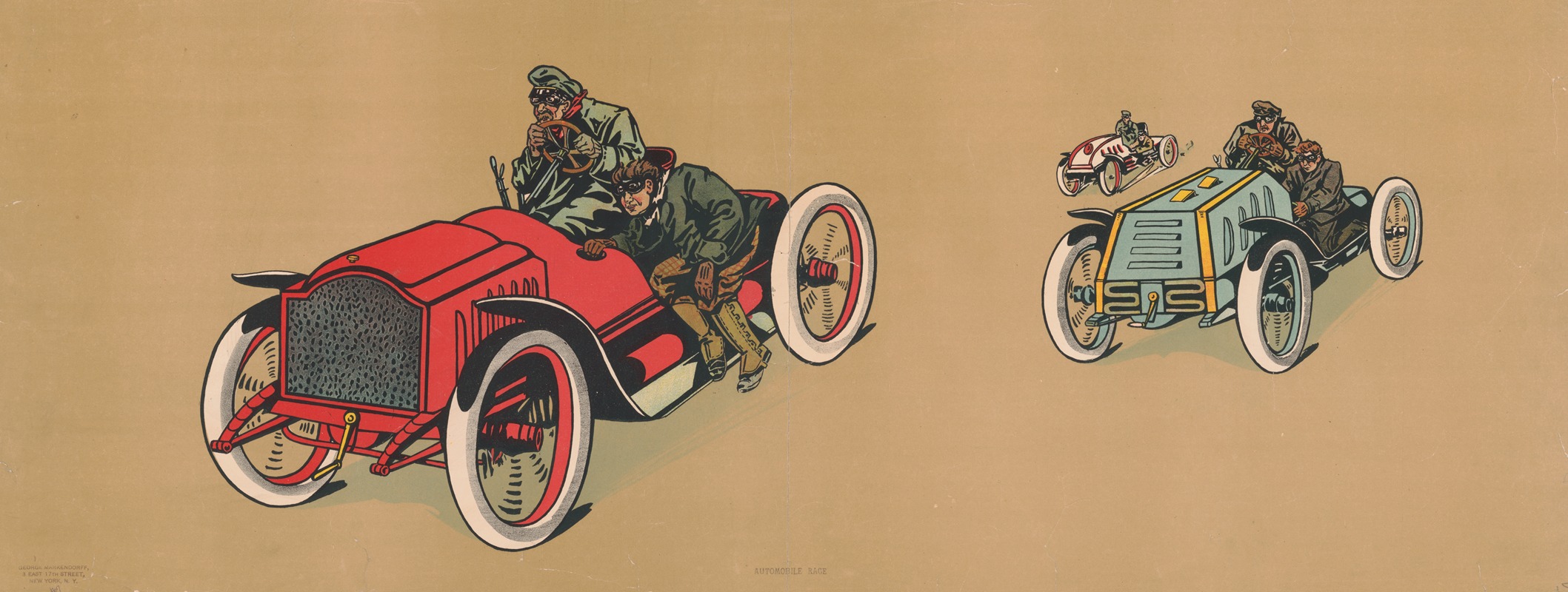 George Markendorff - Automobile race