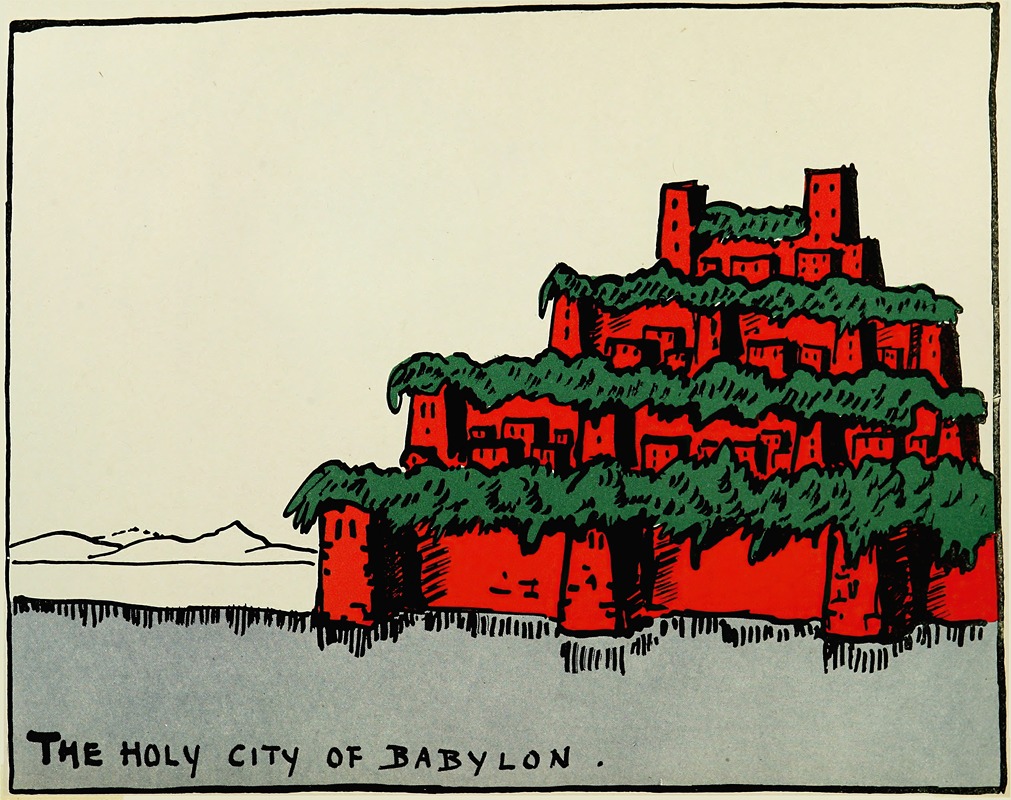 Hendrik Willem Van Loon - The holy city of Babylon