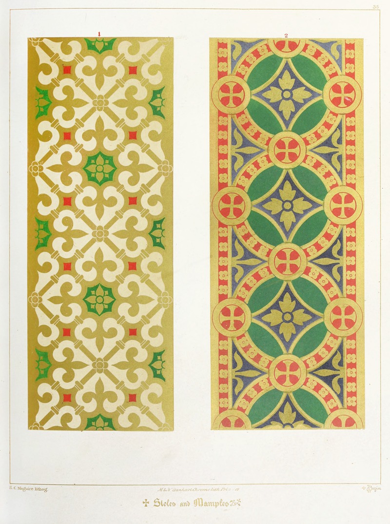 Augustus Pugin - Stoles and Maniples 1