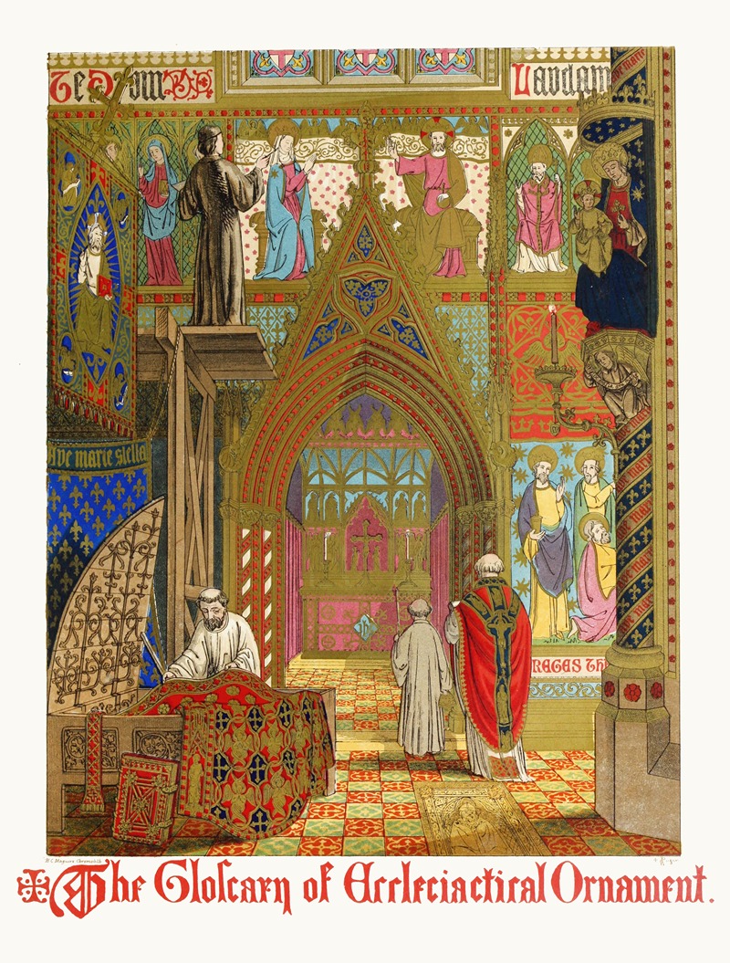 Augustus Pugin - Various Examples of Church Furniture and Decoration