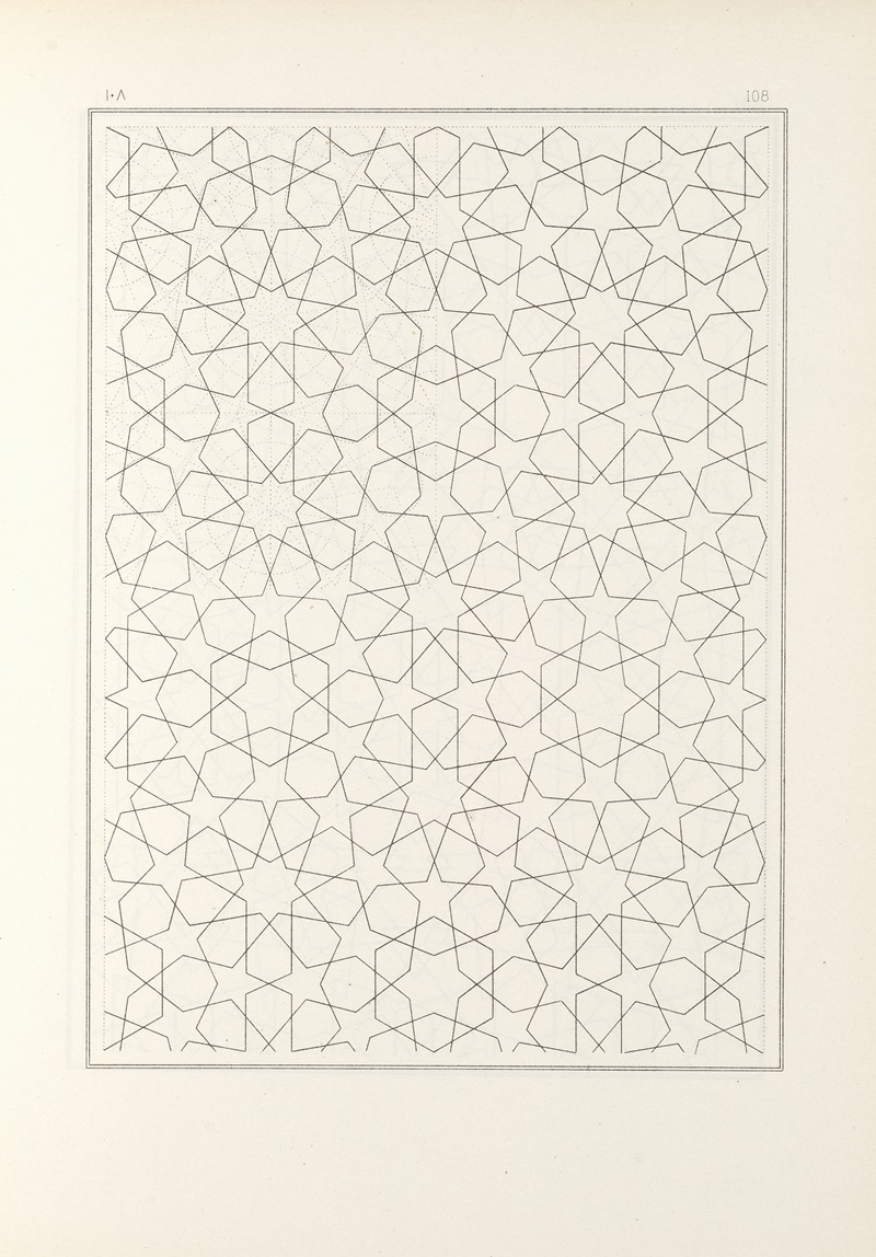 Jules Bourgoin - Les éléments de l’art arabe pl 108
