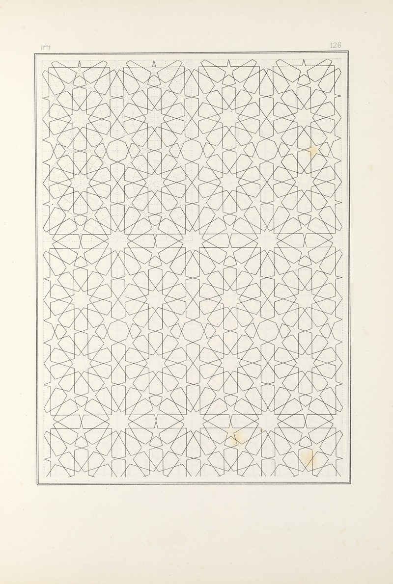 Jules Bourgoin - Les éléments de l’art arabe pl 126