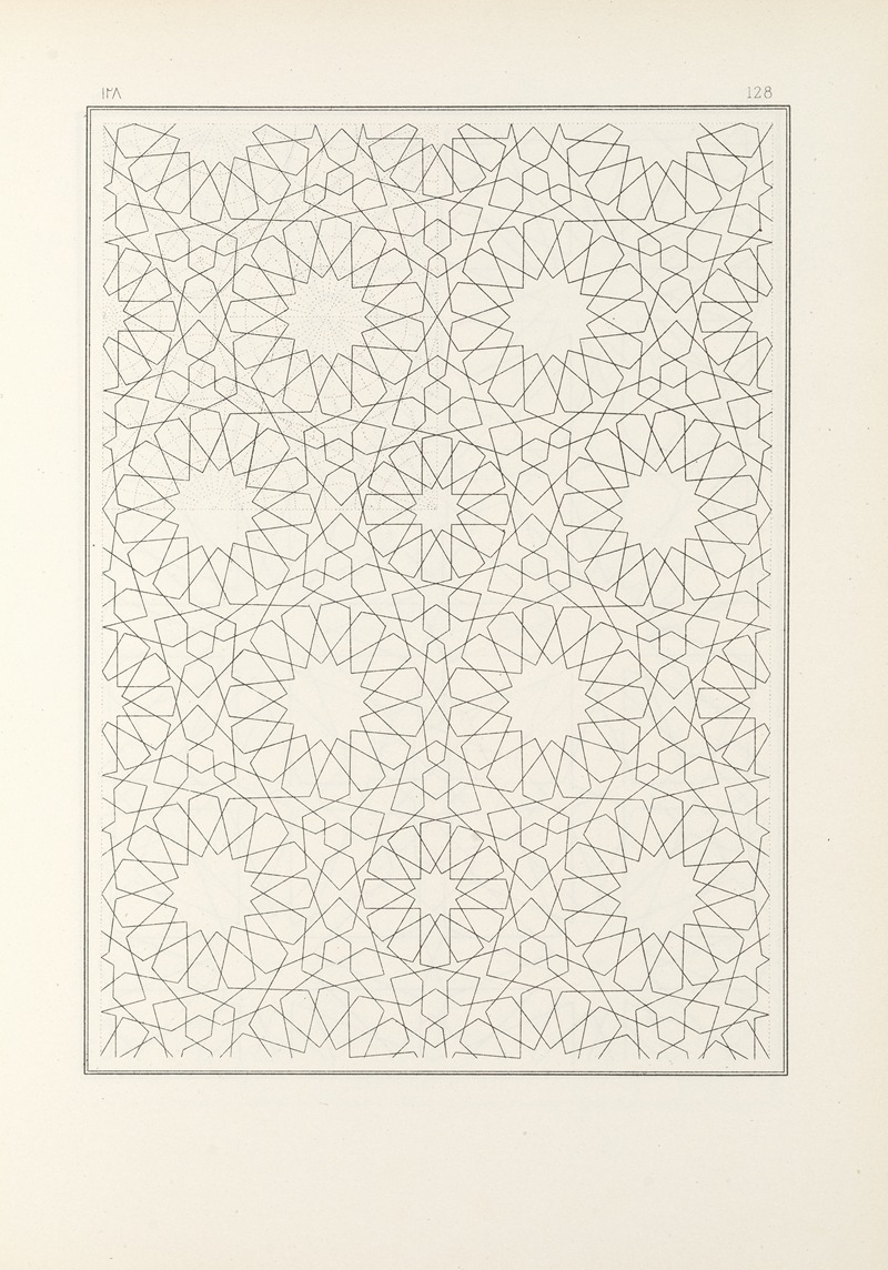Jules Bourgoin - Les éléments de l’art arabe pl 128