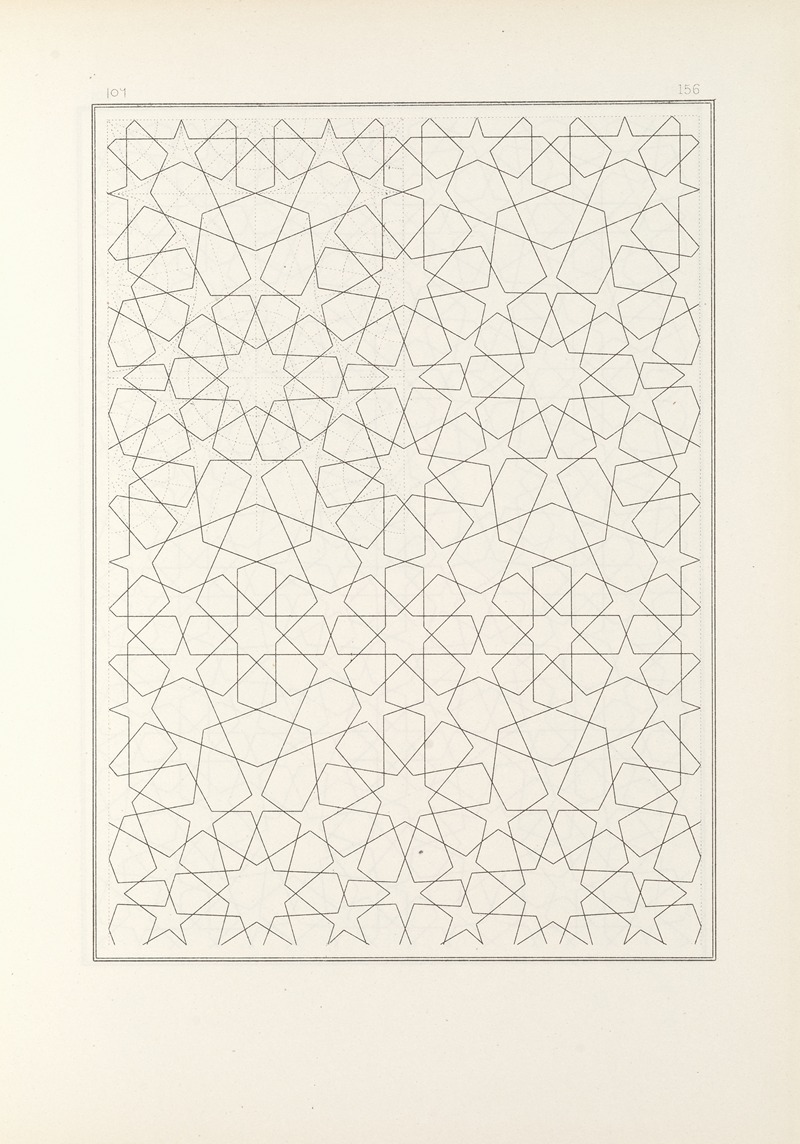 Jules Bourgoin - Les éléments de l’art arabe pl 156