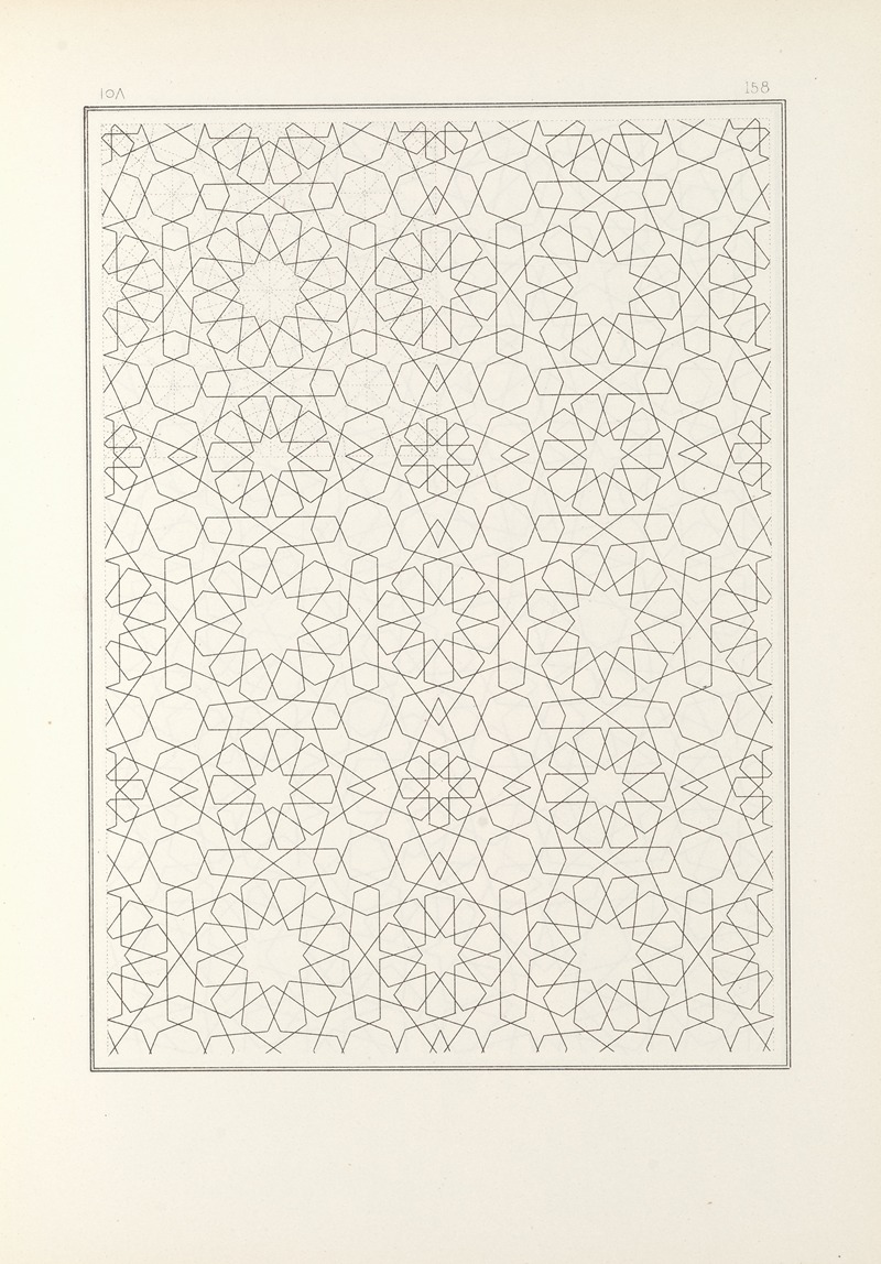 Jules Bourgoin - Les éléments de l’art arabe pl 158