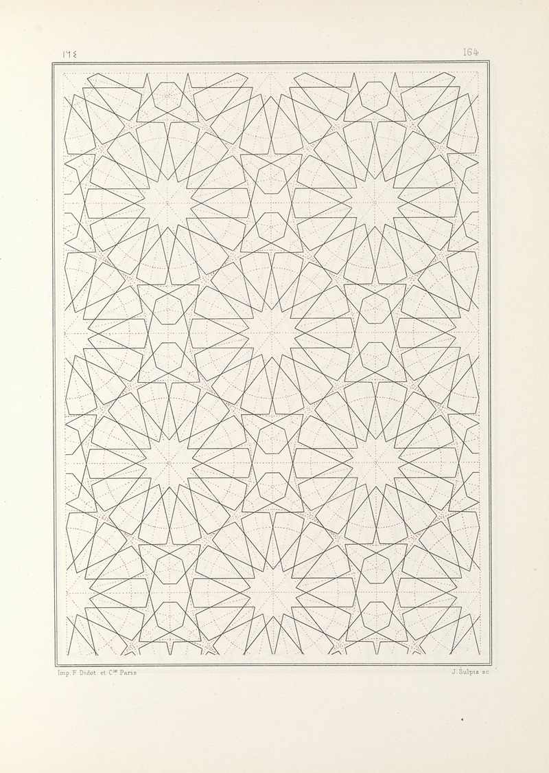 Jules Bourgoin - Les éléments de l’art arabe pl 164