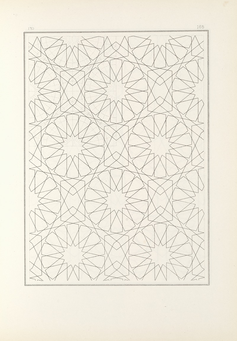 Jules Bourgoin - Les éléments de l’art arabe pl 165
