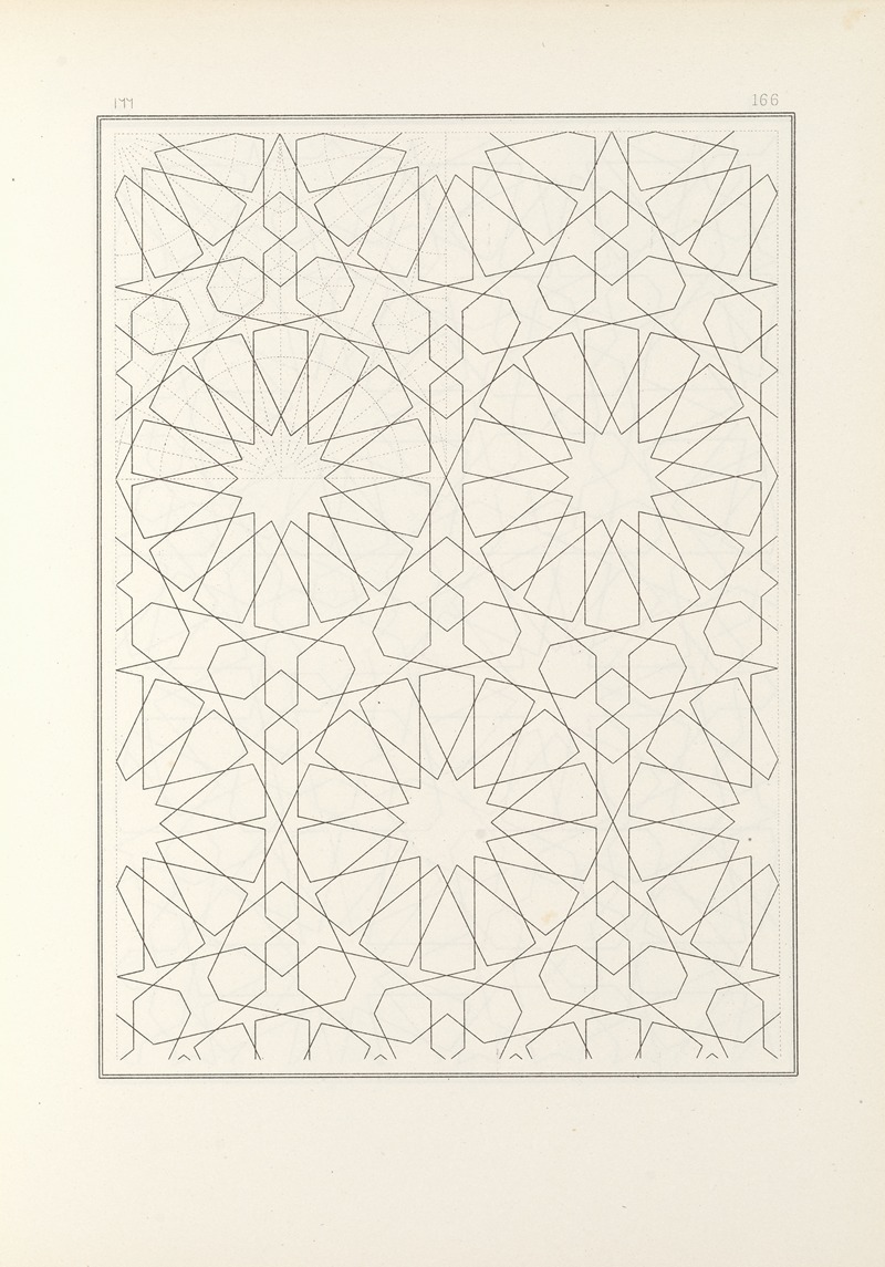 Jules Bourgoin - Les éléments de l’art arabe pl 166