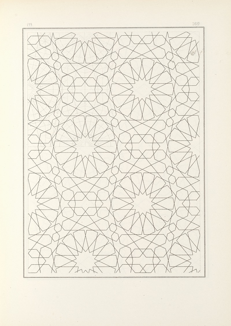 Jules Bourgoin - Les éléments de l’art arabe pl 169