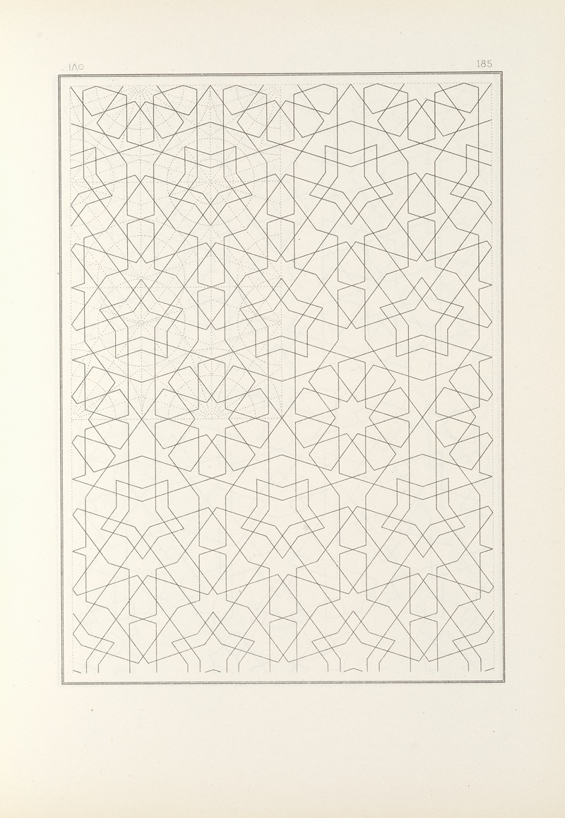Jules Bourgoin - Les éléments de l’art arabe pl 185