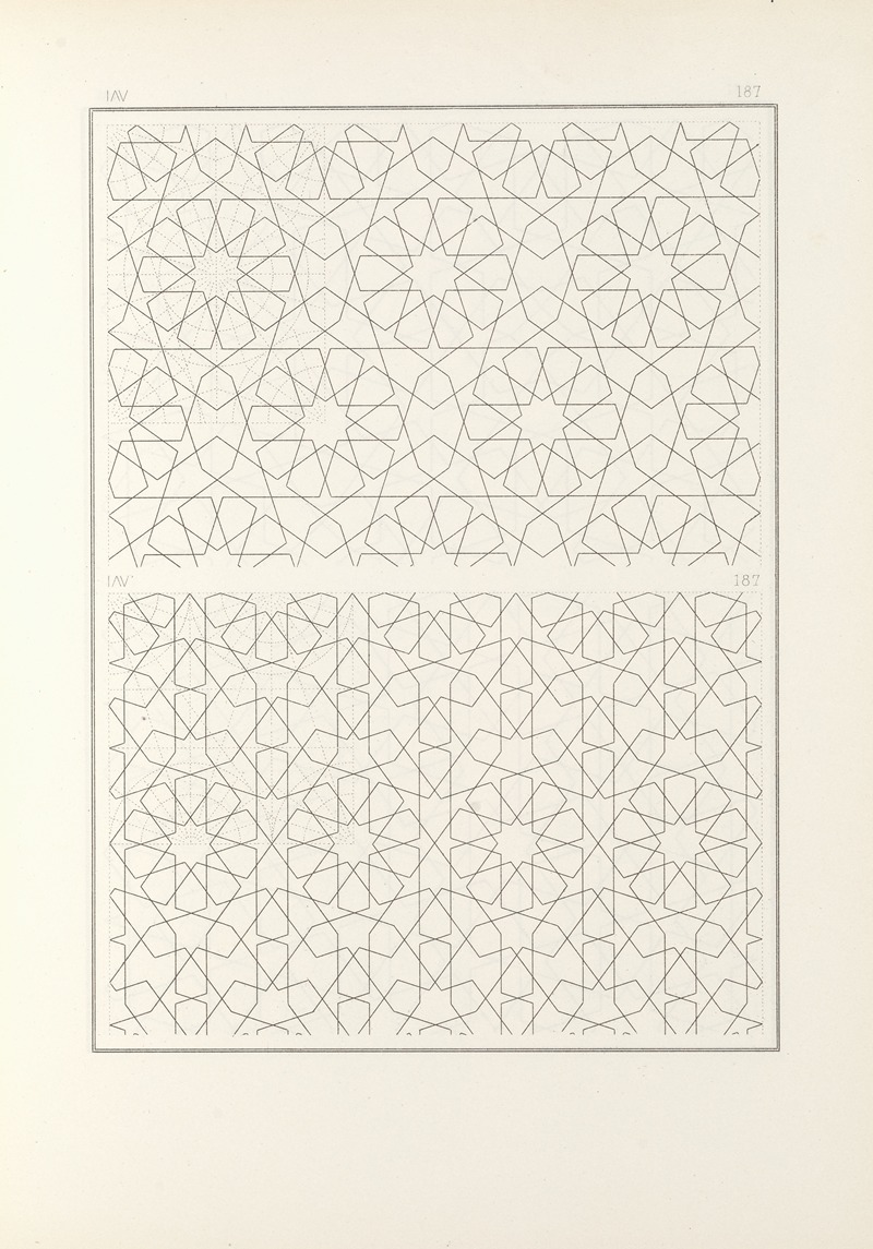 Jules Bourgoin - Les éléments de l’art arabe pl 187