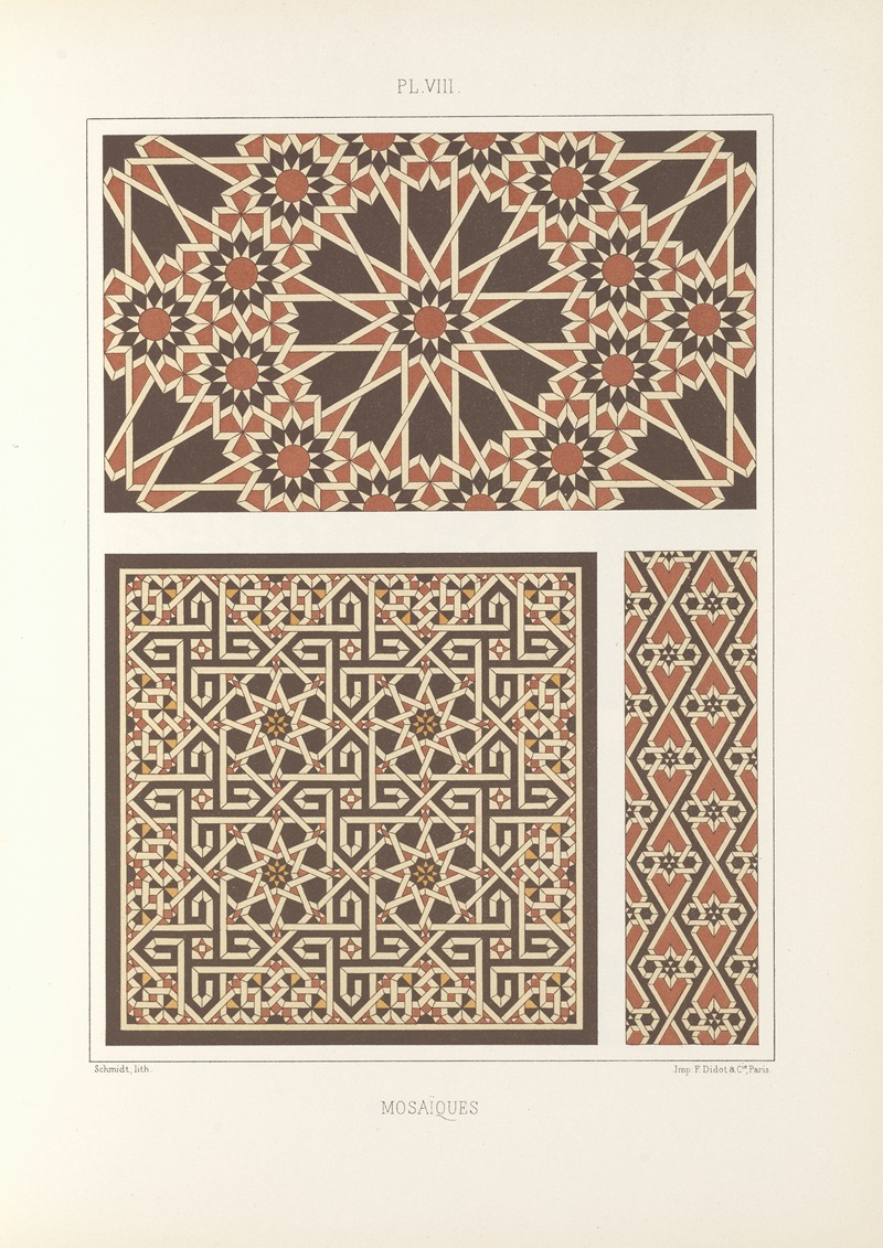 Jules Bourgoin - Les éléments de l’art arabe pl 198