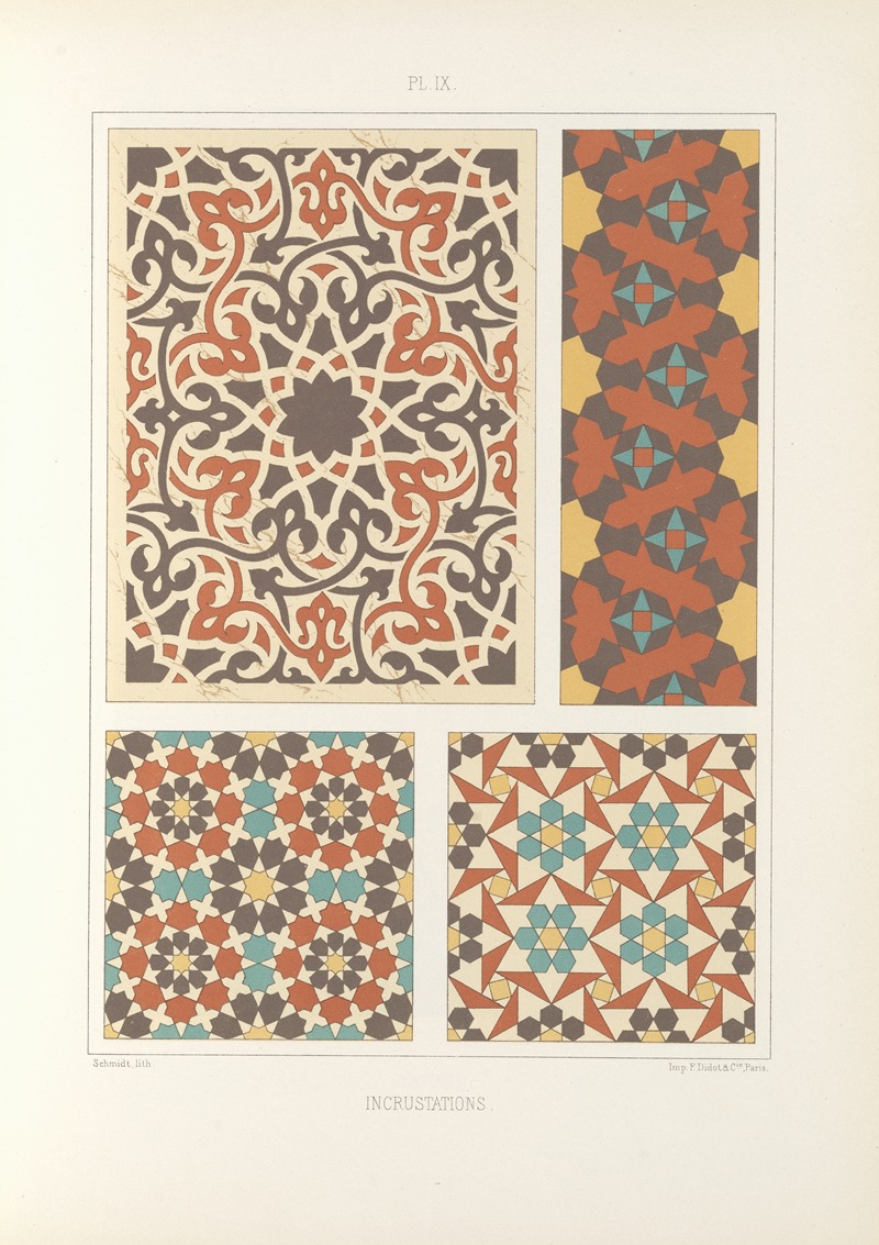 Jules Bourgoin - Les éléments de l’art arabe pl 199