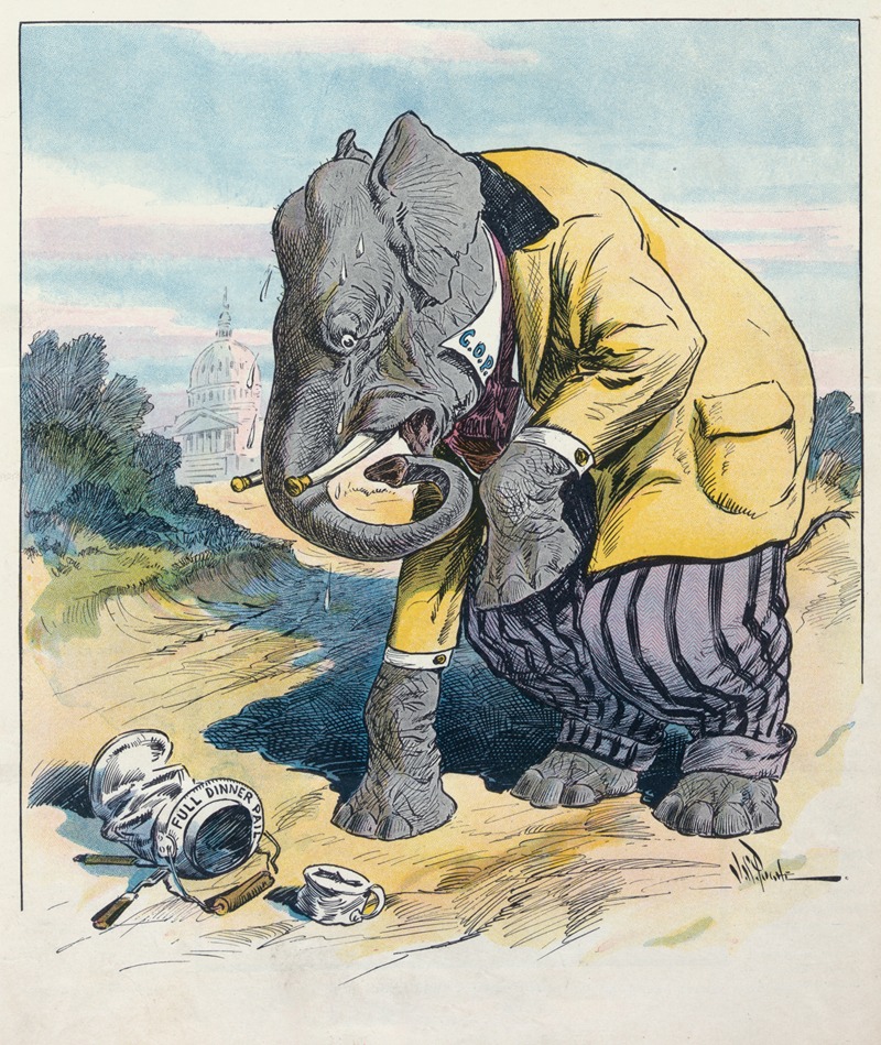 John Samuel Pughe - The clumsy elephant