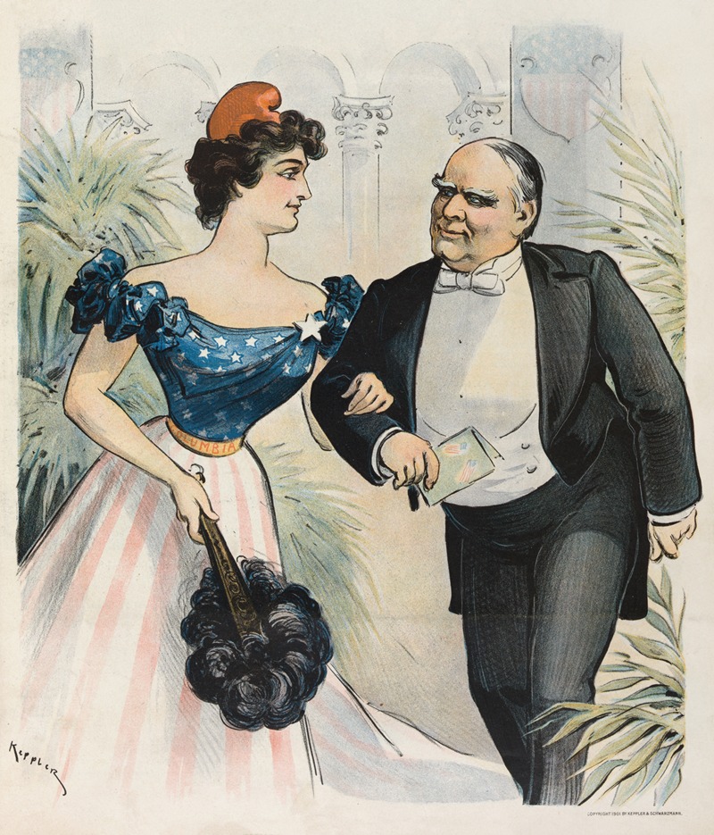 Udo Keppler - Inaugural ball, March 4th, 1901 – engaged for another dance
