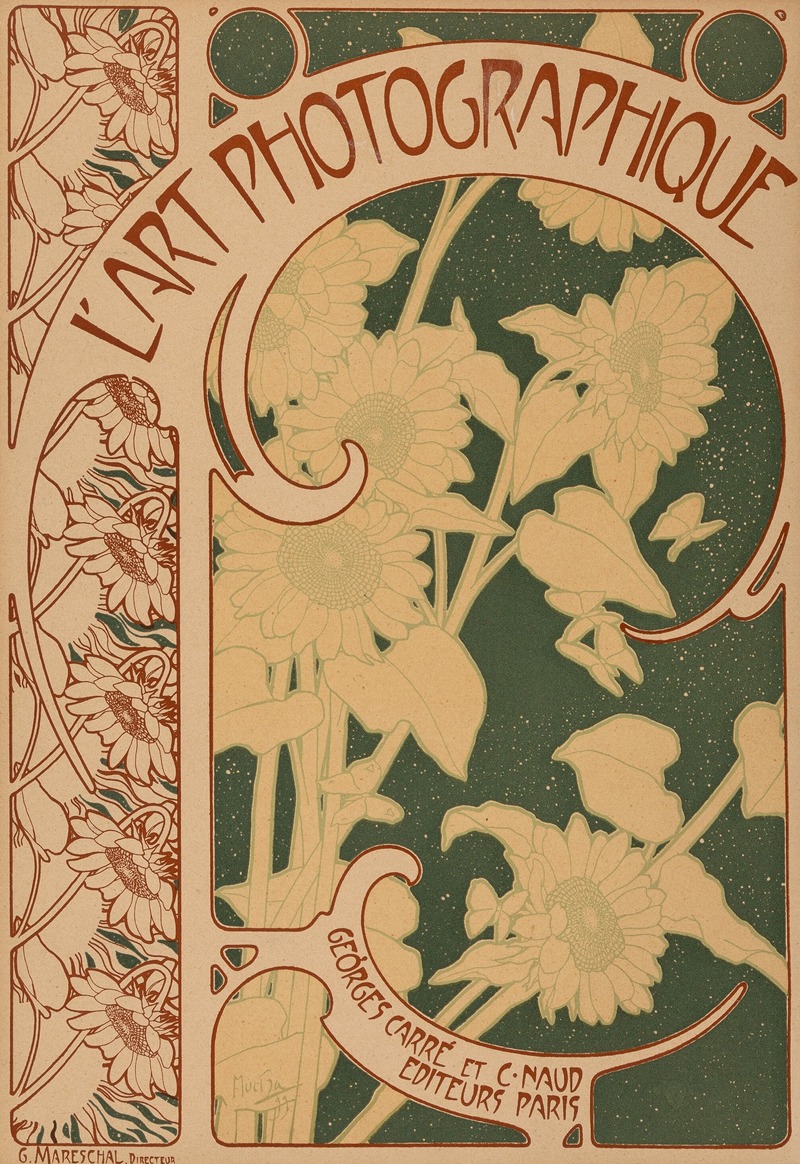 Alphonse Mucha - L’Art Photographique No. 10, L’Art Photographique cover