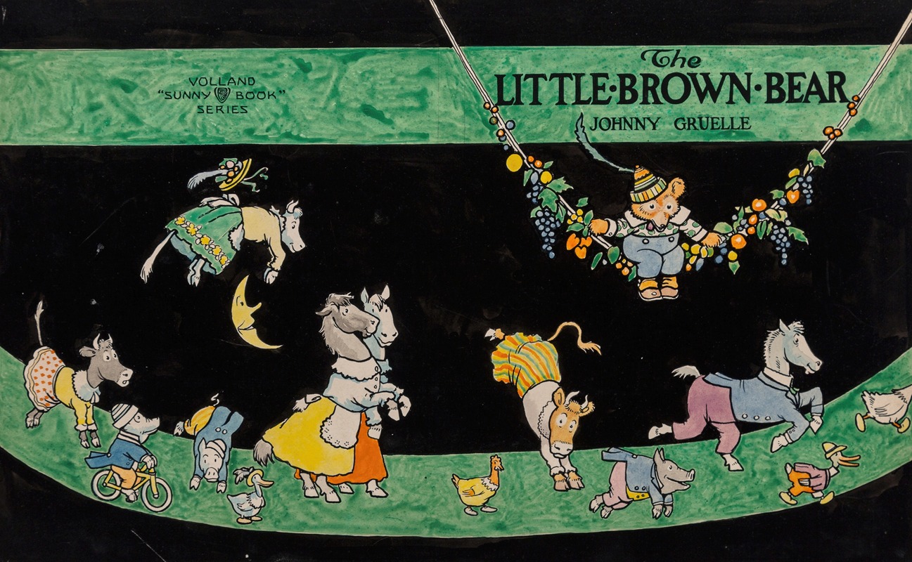 Johnny Gruelle - The Little Brown Bear book cover