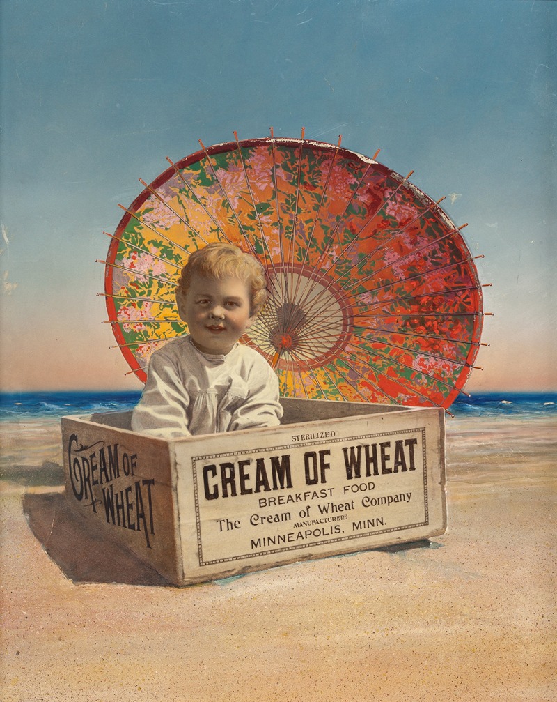 Anonymous - A New Arrival at Palm Beach, Cream of Wheat advertisement