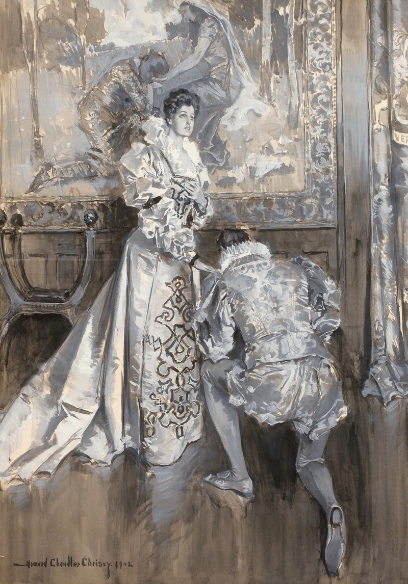 Howard Chandler Christy - When Knighthood Was in Flower
