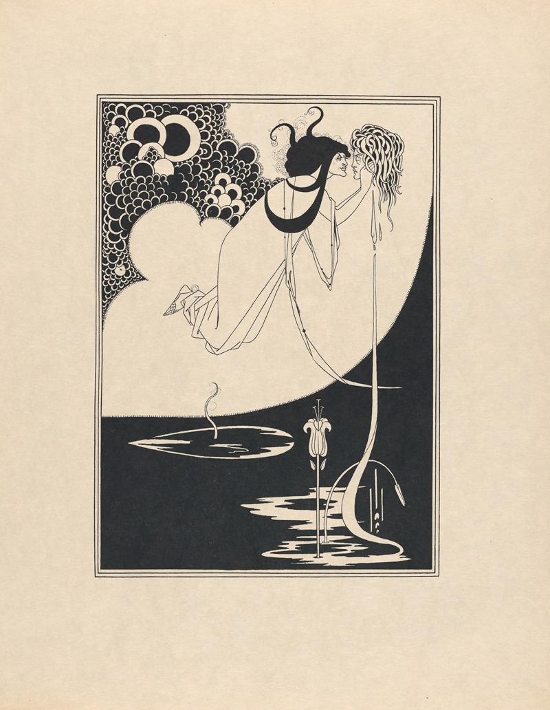 Aubrey Vincent Beardsley - Illustration to Salome by Oscar Wilde