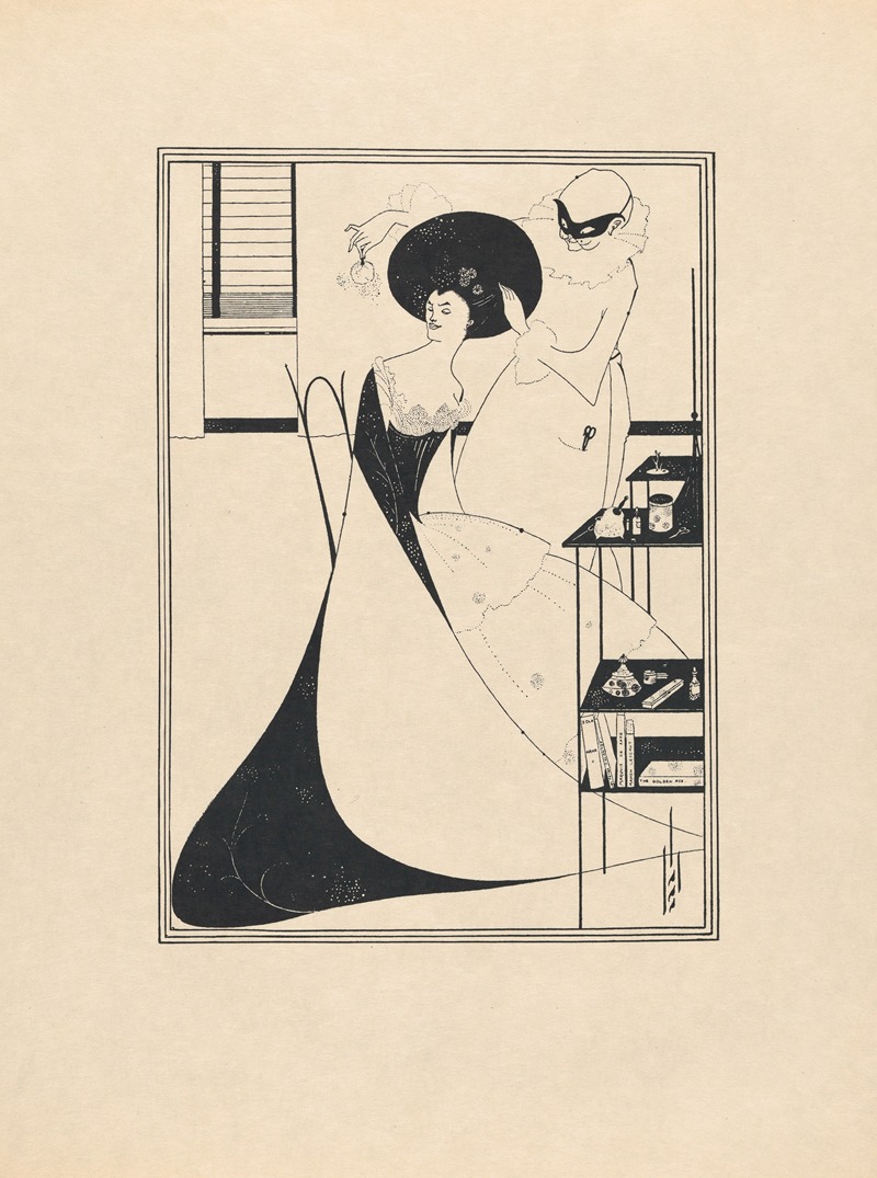 Aubrey Vincent Beardsley - Illustration to Salome by Oscar Wilde 5