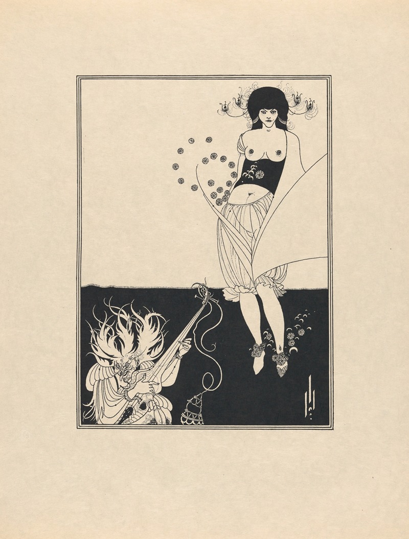 Aubrey Vincent Beardsley - Illustration to Salome by Oscar Wilde 6