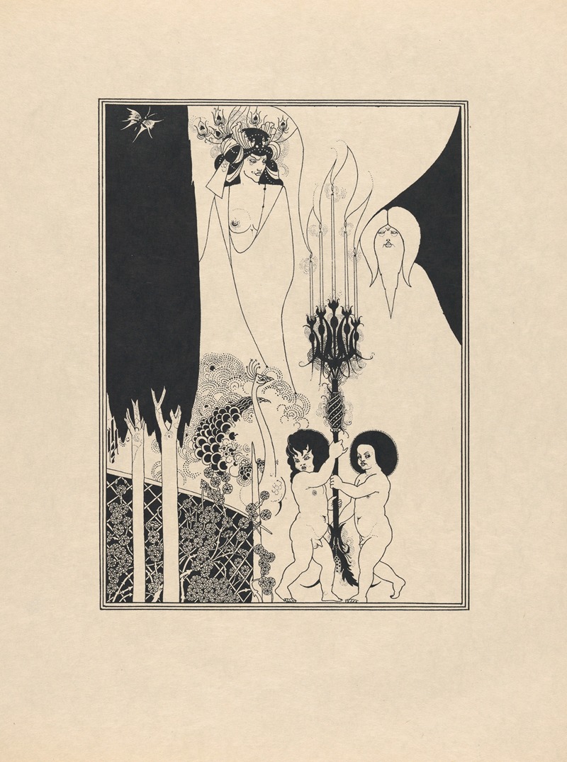 Aubrey Vincent Beardsley - Illustration to Salome by Oscar Wilde 7
